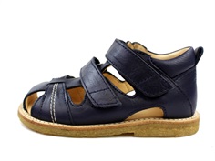 Angulus sandal navy med velcro